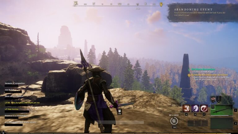 How to fix Abandoning Event Stuck on Screen in New World - Pro Game Guides