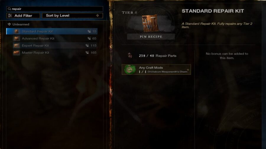 How to make and use repair kits in New World Pro Game Guides