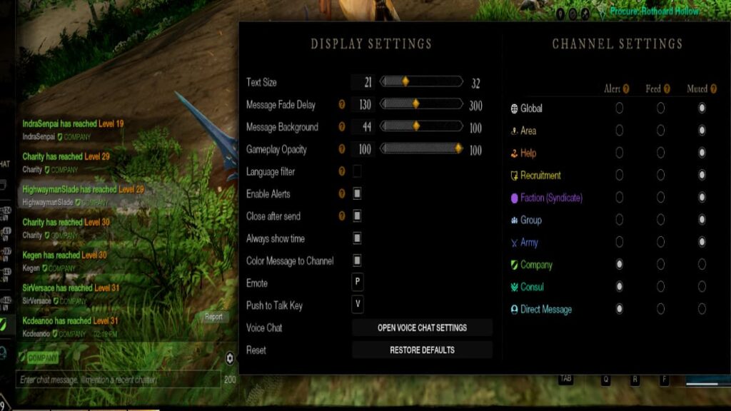 How to mute the chat in New World? Pro Game Guides
