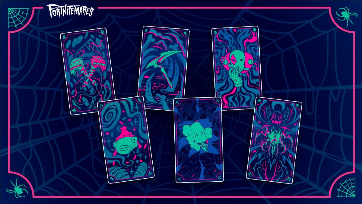 All Fortnite Fortnitemares Fortune Cards Hints And Cosmetics Revealed Pro Game Guides