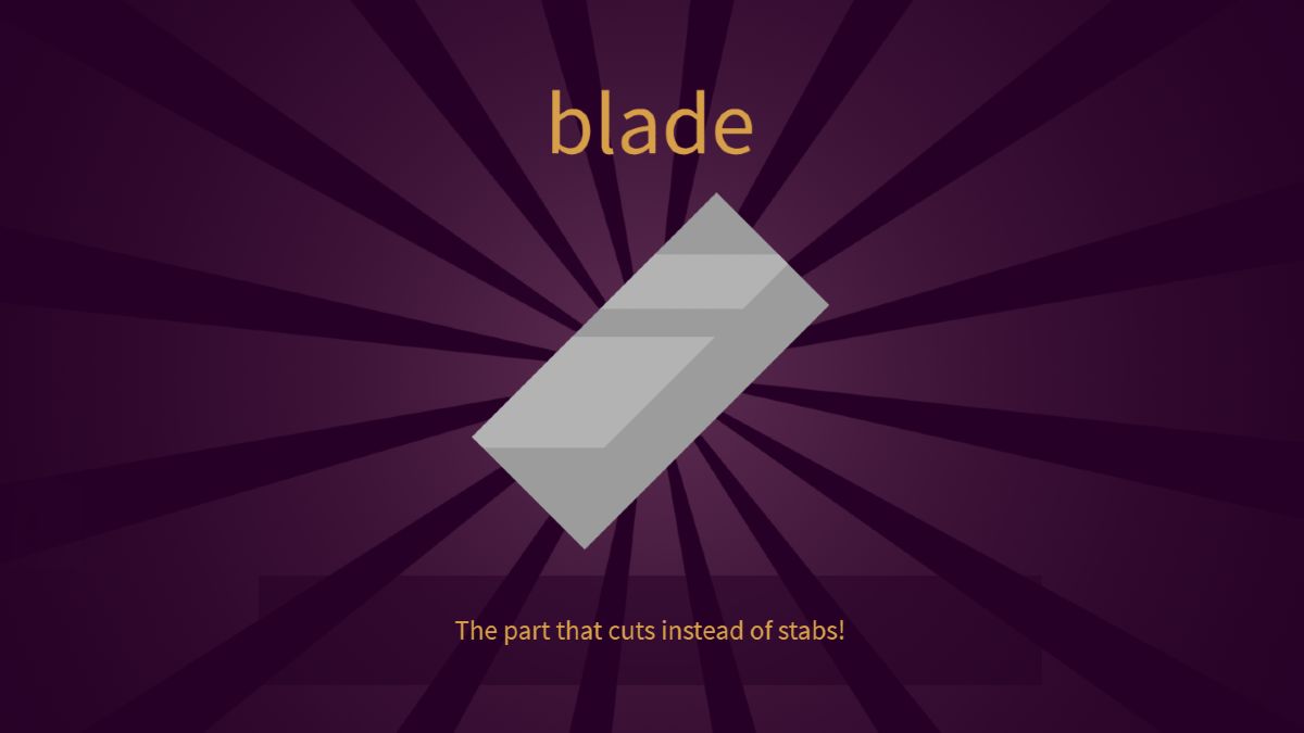 A Blade in Little Alchemy 2