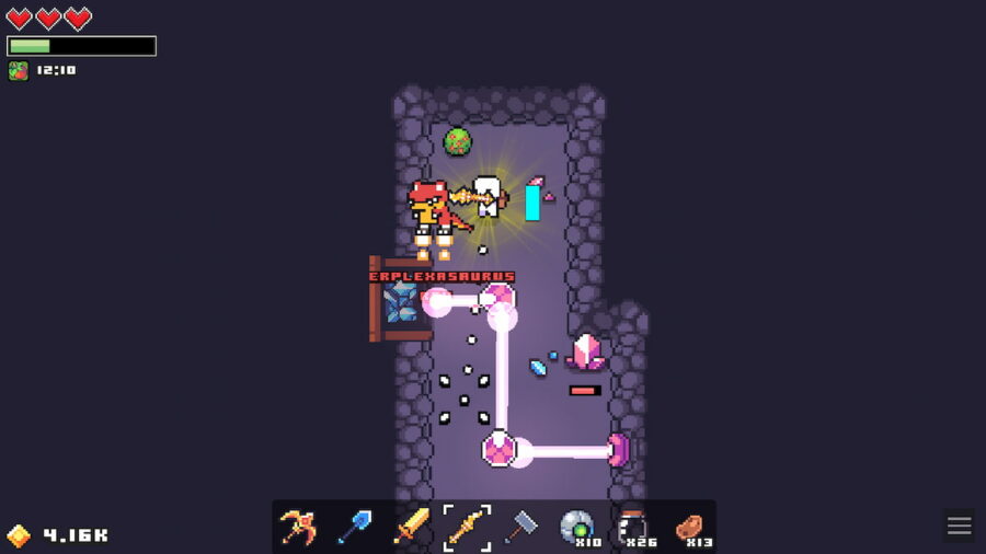 Forager Crystal Cave First Room
