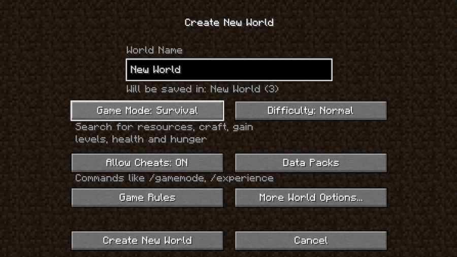 How to enable cheats in Minecraft Pro Game Guides