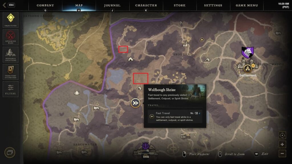 Best Wyrdwood locations in New World Where to find Wyrdwood Pro