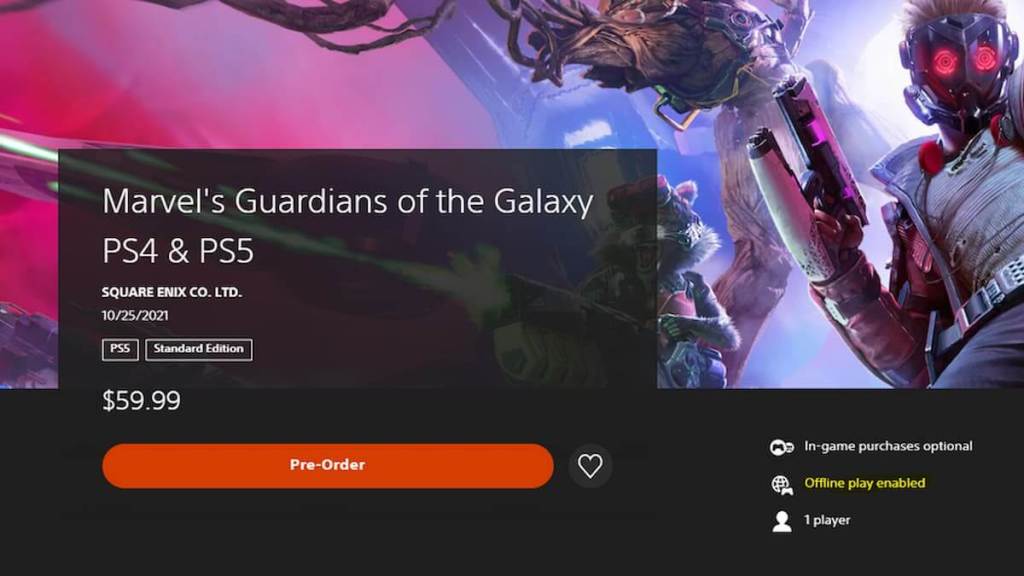Screenshot via Sony Playstation store
