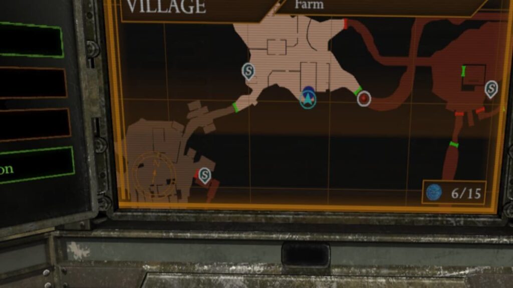resident evil 4 blue medallions map