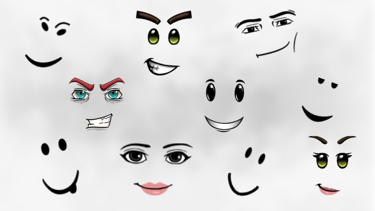 Classic Smile Face - Roblox