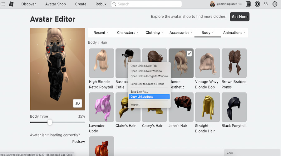 How to put on Multiple Hairs in Roblox Mobile 2023 #roblox #tutorial, Avatar Hair Tutorial