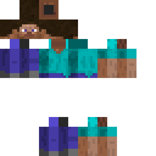 Low effort HeroBrine Minecraft Skin