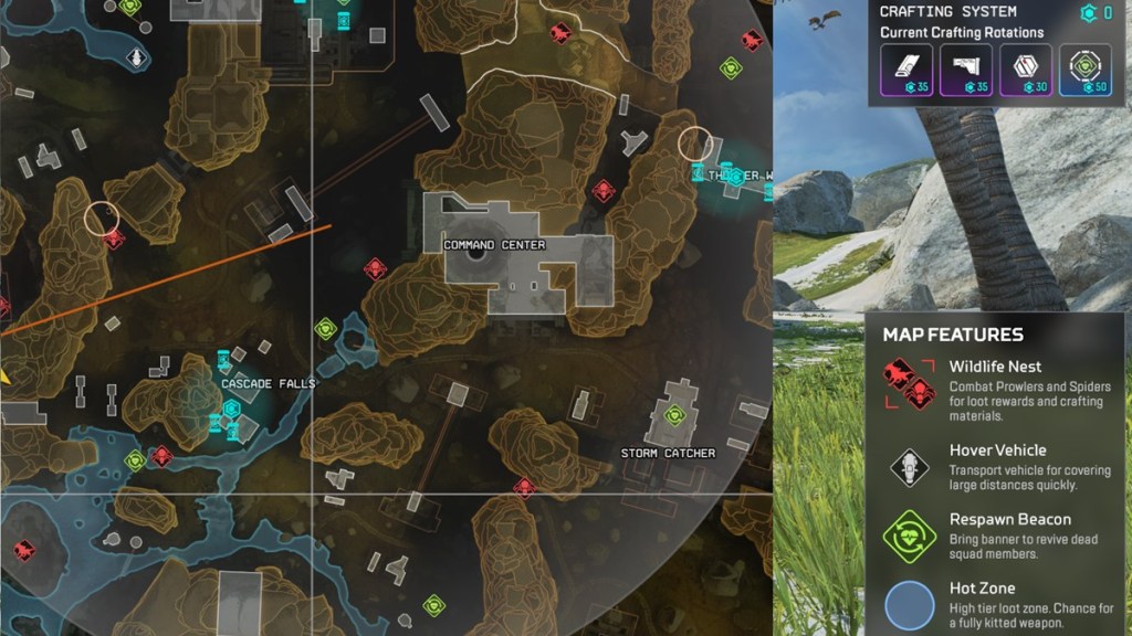 Wildlife Nests on Minimap