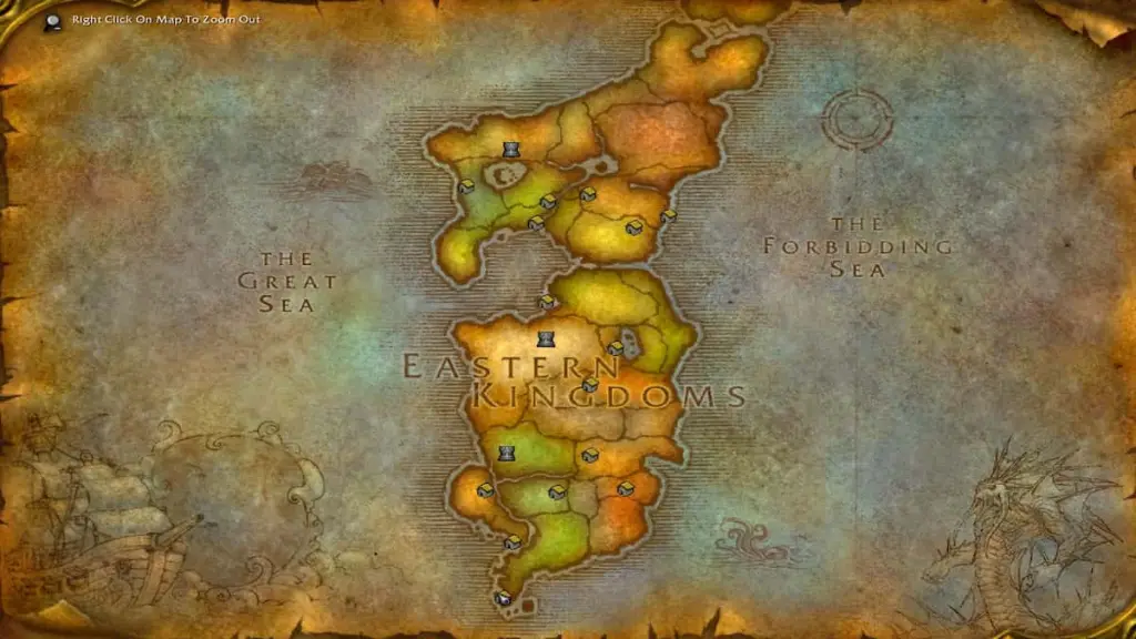 All Wow Classic Zones By Level Pro Game Guides