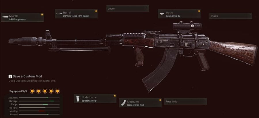 Best ak74u loadout cold war warzone