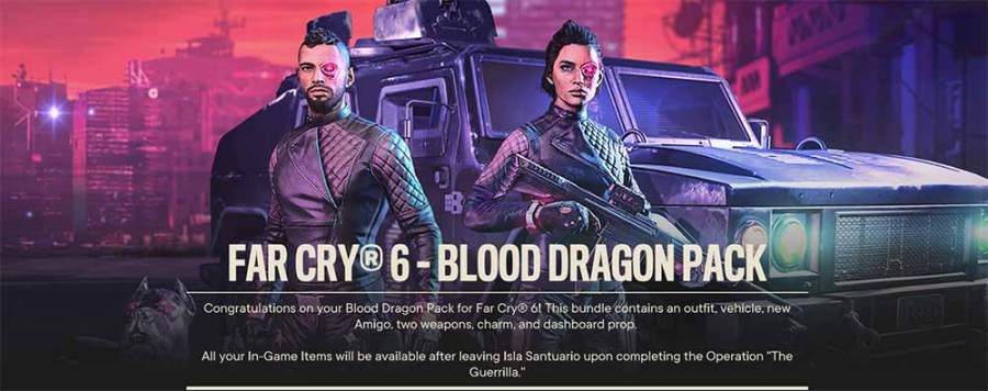 far cry 6 Blood Dragon Pack