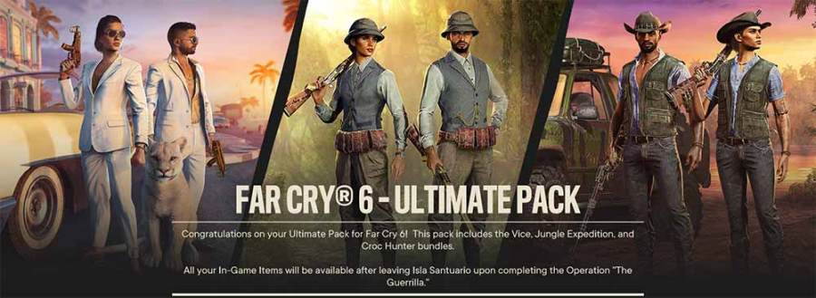 far cry 6 ultimate pack