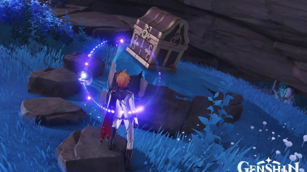 How to get a Precious Chest from the pawshaped rocks in Fort Hiraumi