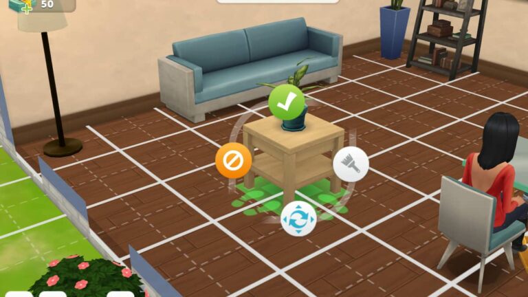 How to move furniture in The Sims Mobile Pro Game Guides