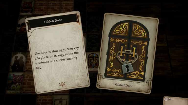 How to open the Gilded Door at Advent in Voice of Cards: The Isle ...