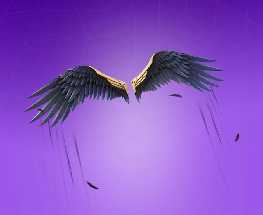Гравированный планер с крыльями