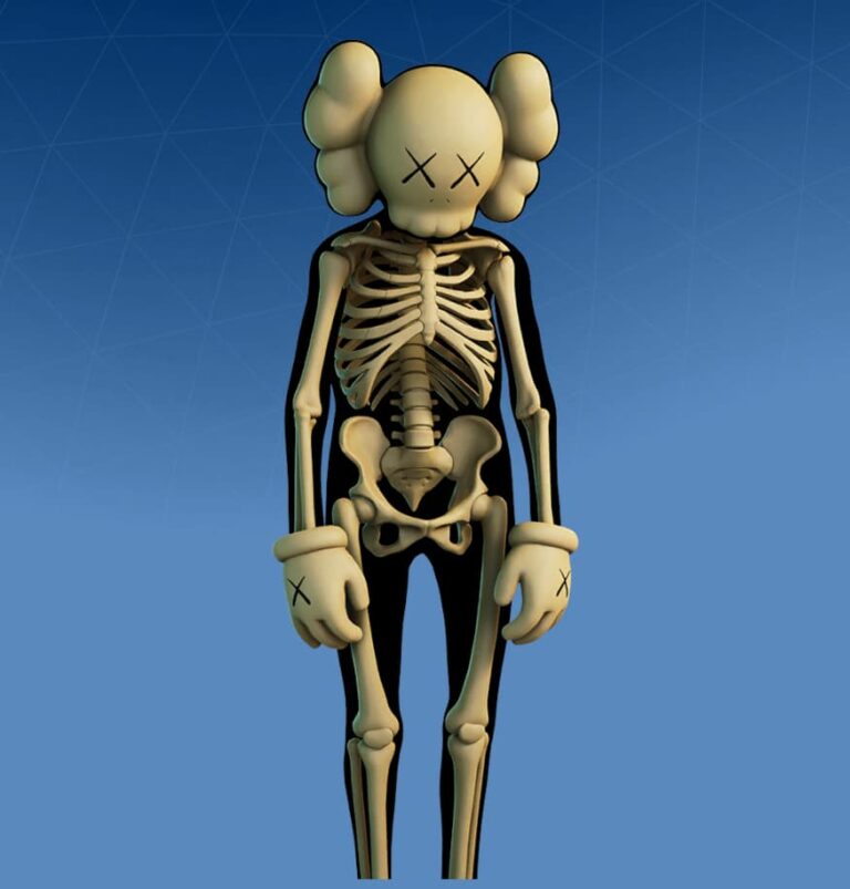 Fortnite Kaws Skeleton Skin - Character, PNG, Images - Pro Game Guides