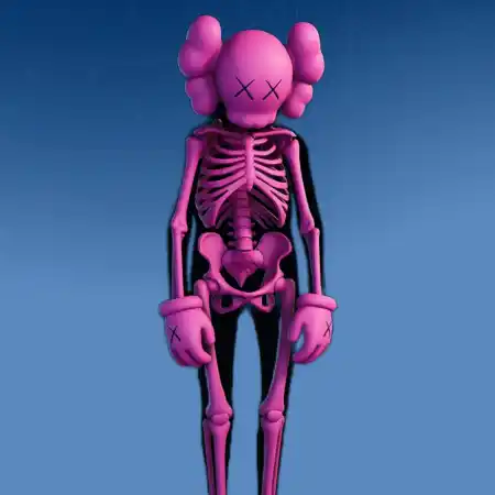 Fortnite Kaws Skeleton Skin - Character, PNG, Images - Pro Game Guides