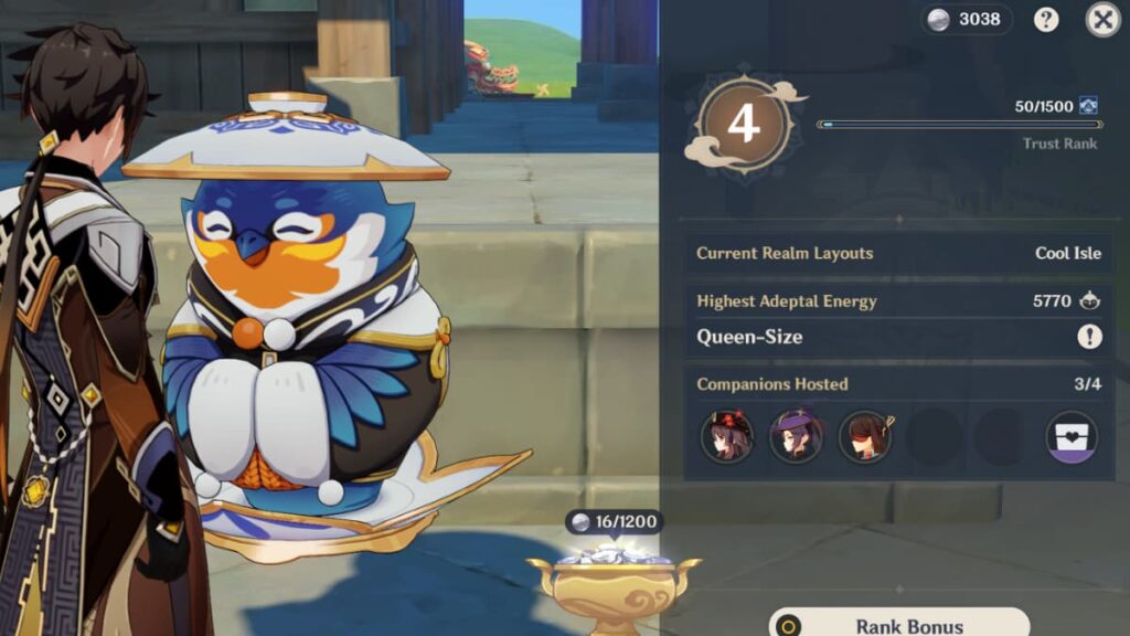 How to increase Serenitea Pot Trust Rank in Genshin Impact Pro Game