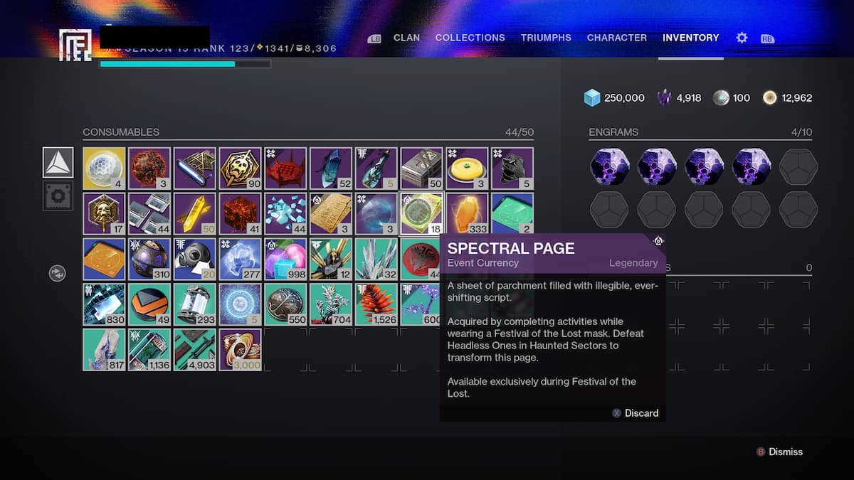 How to get Spectral Pages in Destiny 2 Pro Game Guides