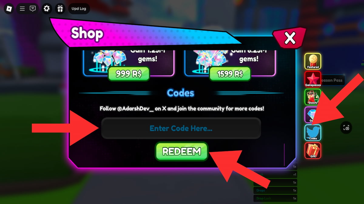 How to redeem Anime Storm Simulator codes