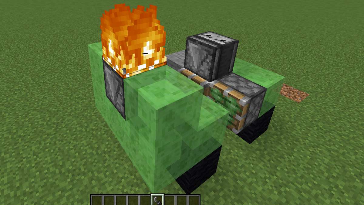 how to make a moving car in minecraft step by step