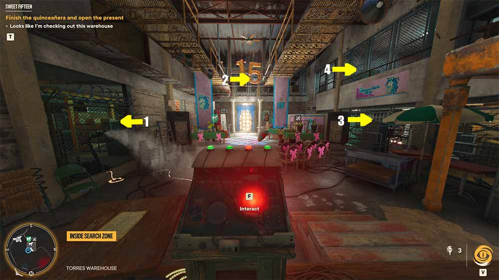 Where to find Sweet Fifteen Treasure in Far Cry 6 - Treasure Hunt Guide