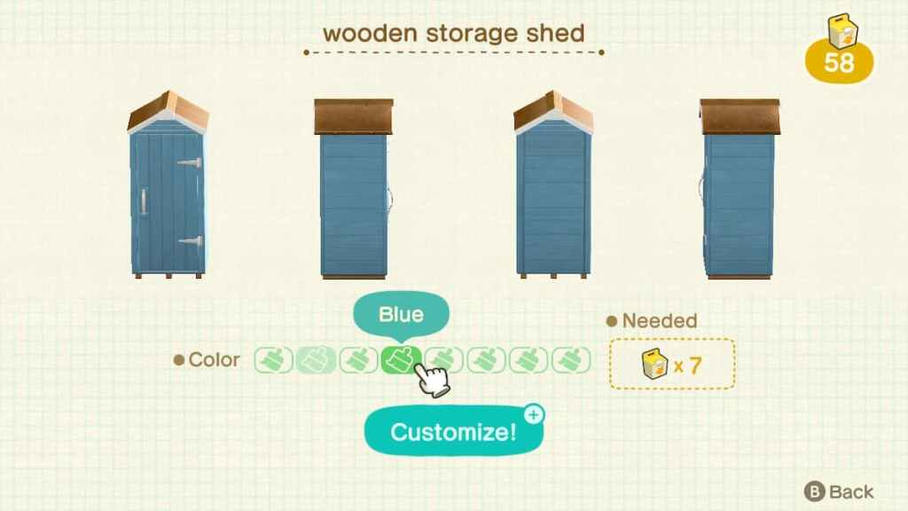 Customizing Wooden Storage Shed