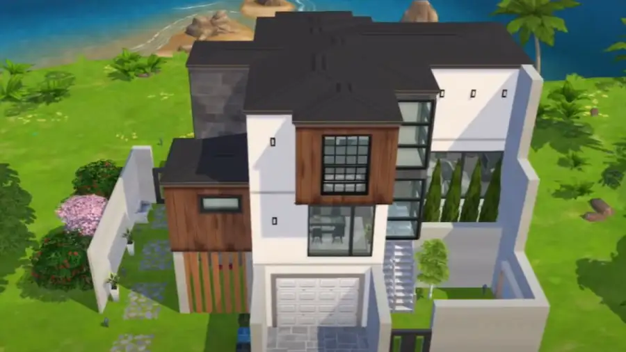 THE SIMS MOBILE • HOUSE BUILD • TINY MODERN HOME 