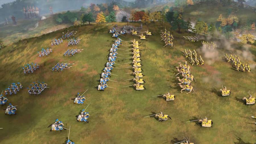 Age of Empires IV Rus Knights and Archer Rush Build Order | Pro Game Guides