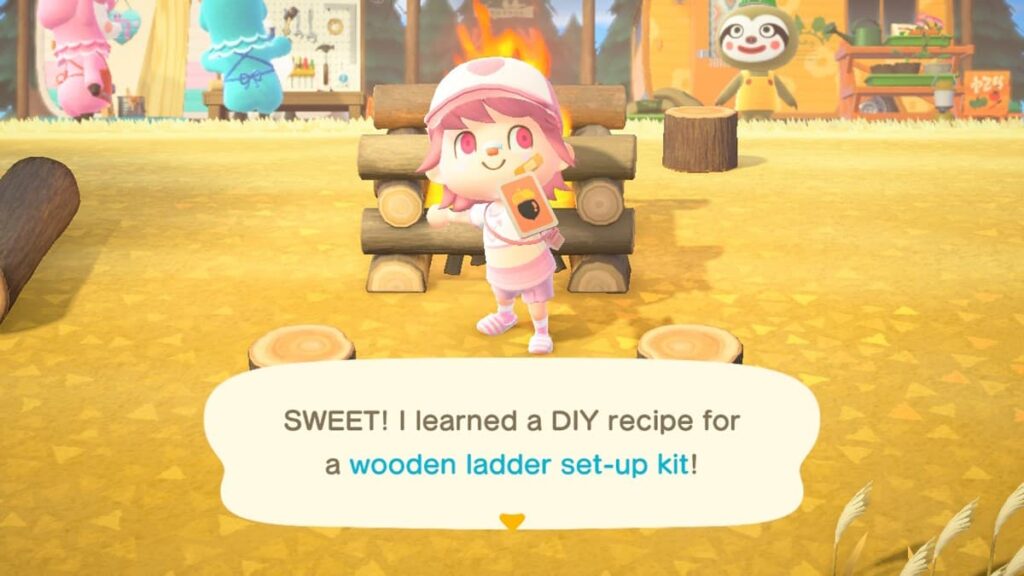 How to get the permanent ladder DIY recipe in Animal Crossing New
