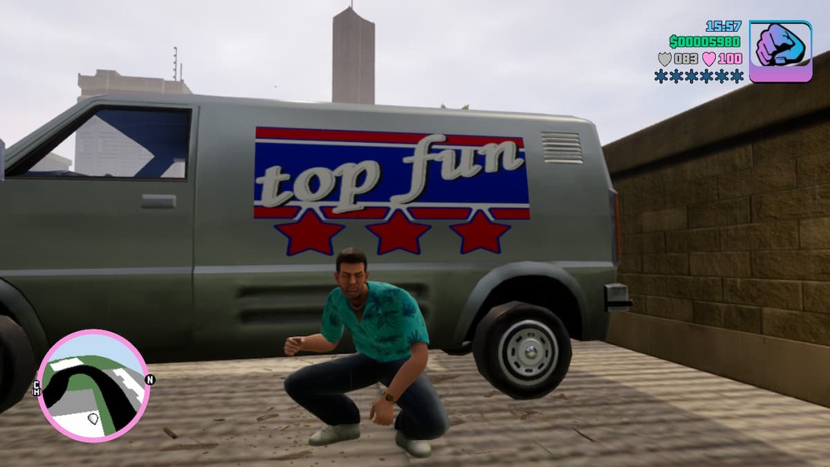 How to fly an RC Plane in Grand Theft Auto Vice City Definitive