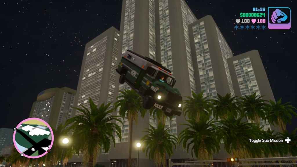 How to increase your armor in Grand Theft Auto Vice City Definitive