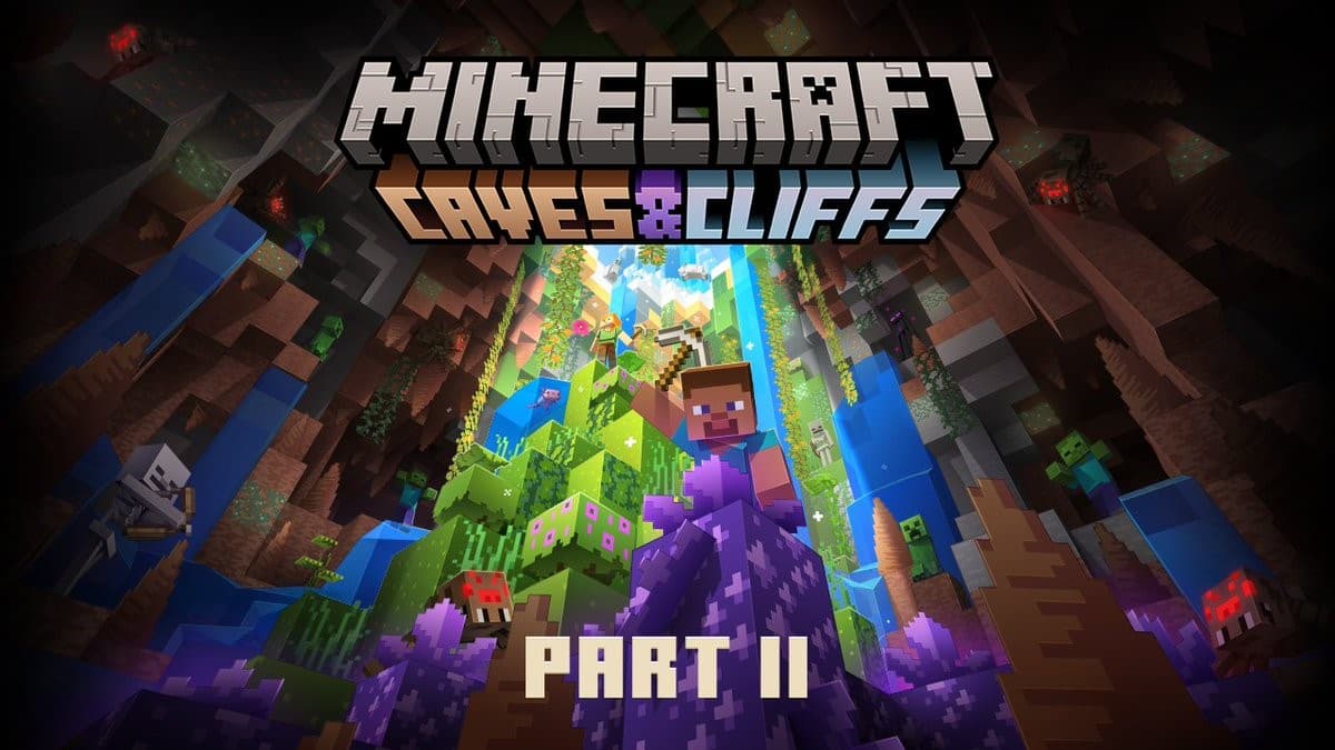 Minecraft Caves & Cliffs Part II promo image