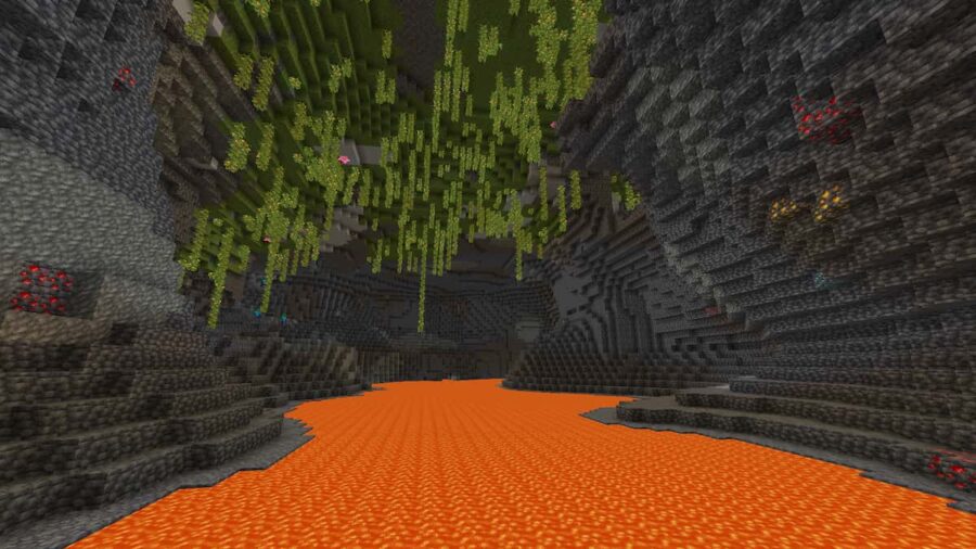 Where To Find All New Cave Types In Minecraft 1 18 Caves Cliffs Part 2 Lush Dripstone Cheese More Pro Game Guides