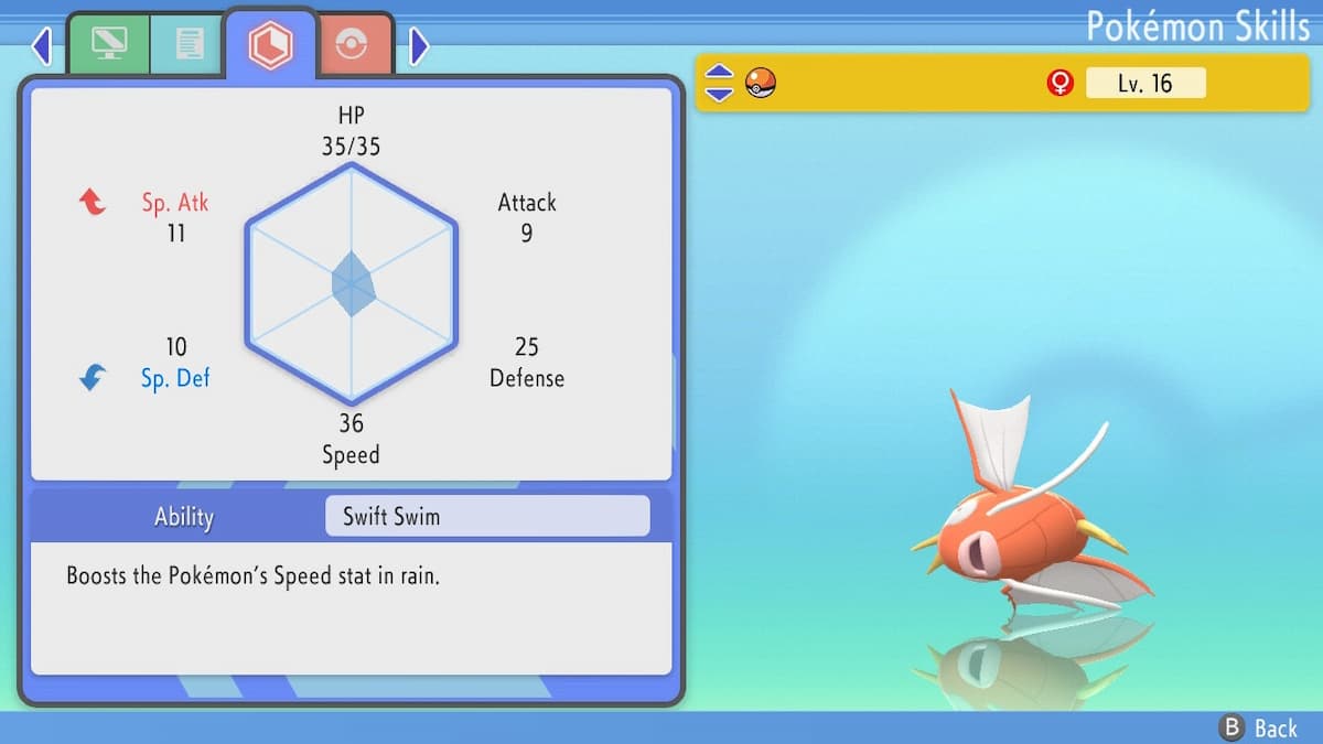 Socialisme Forvirre har Best nature for Magikarp and Gyarados in Pokémon Brilliant Diamond and  Shining Pearl - Pro Game Guides