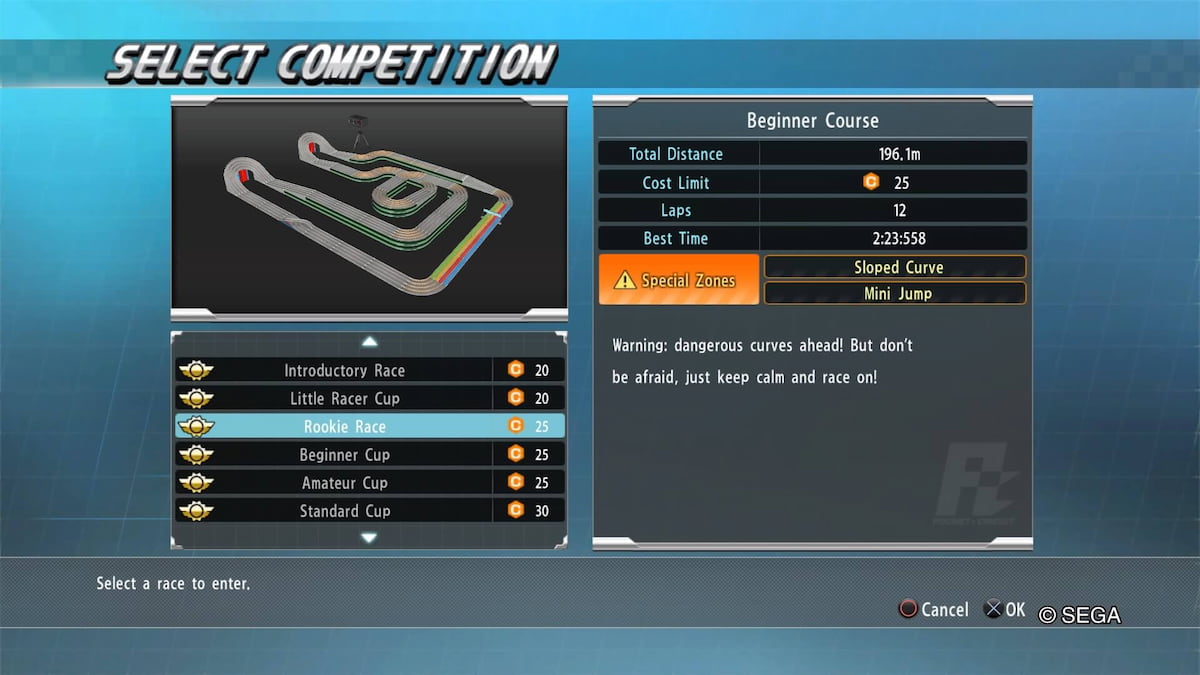 champions cup pocket circuit racer