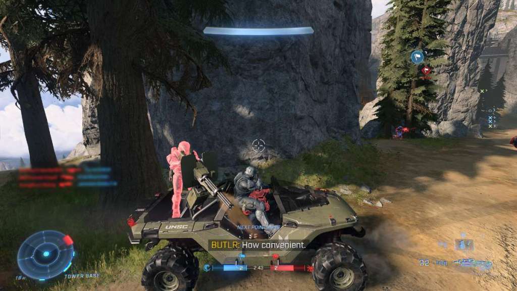 How to hijack an enemy vehicle in Halo Infinite Multiplayer Pro Game