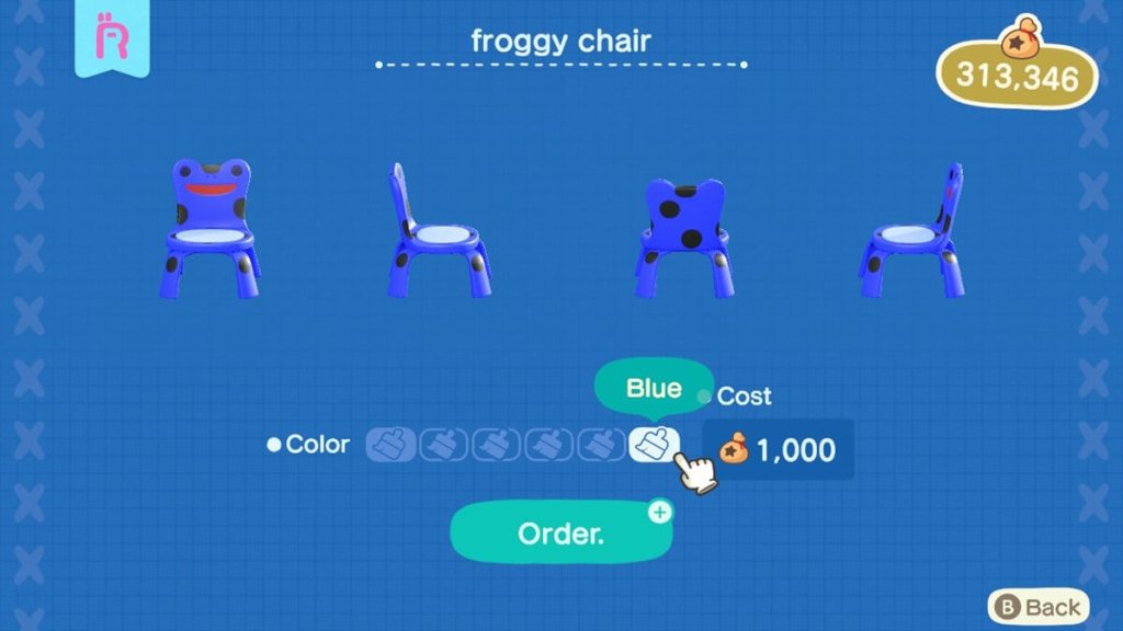 Froggy Chair Blue
