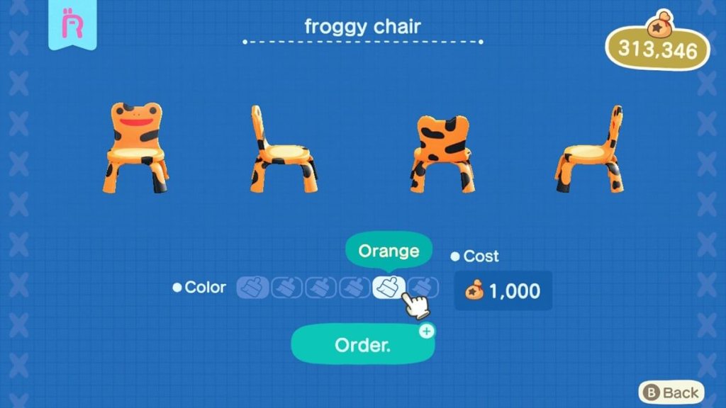 Froggy Chair Orange