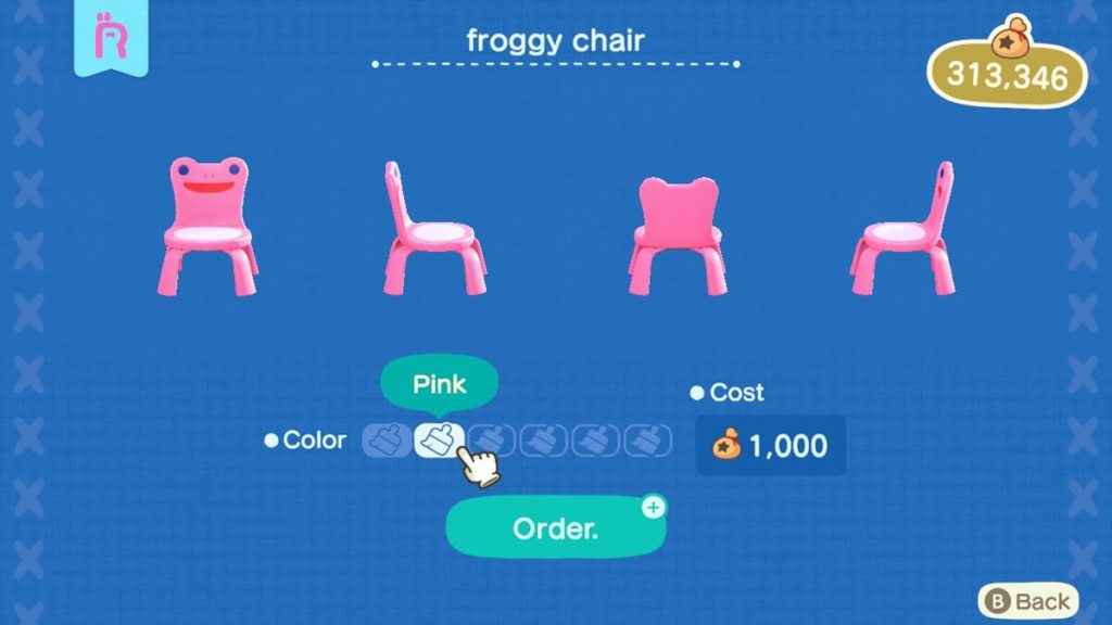 Froggy Chair Pink