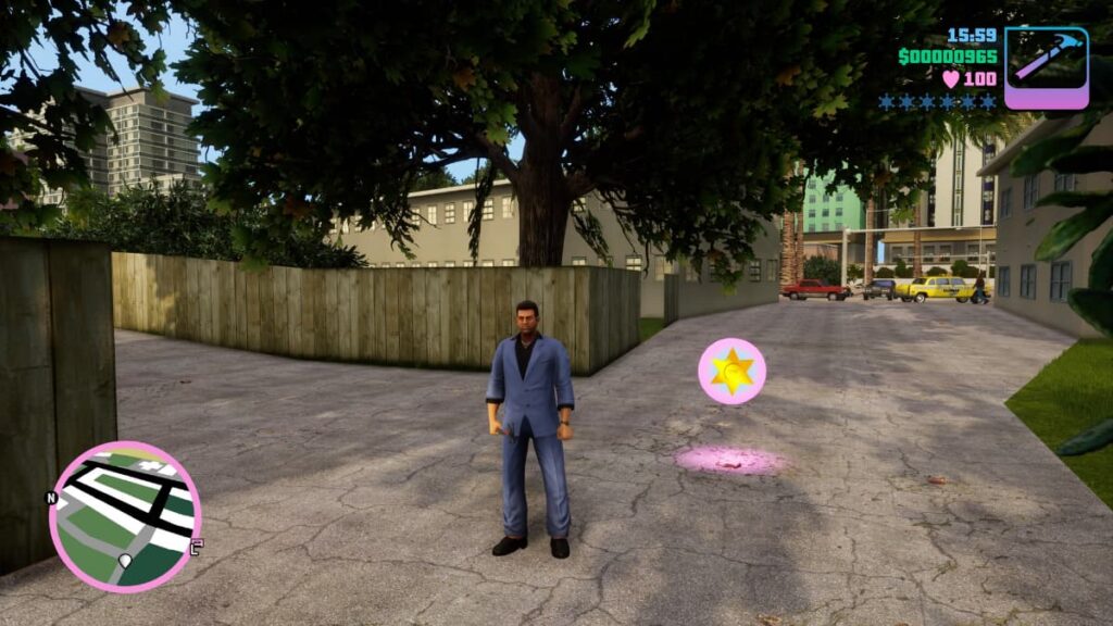 How to lose the cops in Grand Theft Auto Vice City Definitive