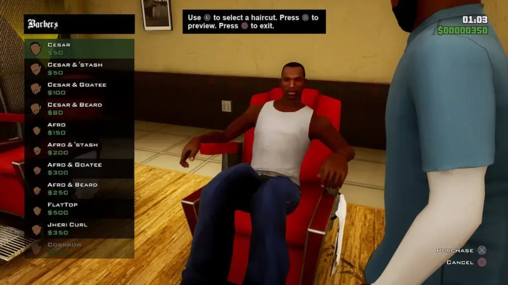 How to get a haircut in Grand Theft Auto: San Andreas - Definitive Edition  - Pro Game Guides