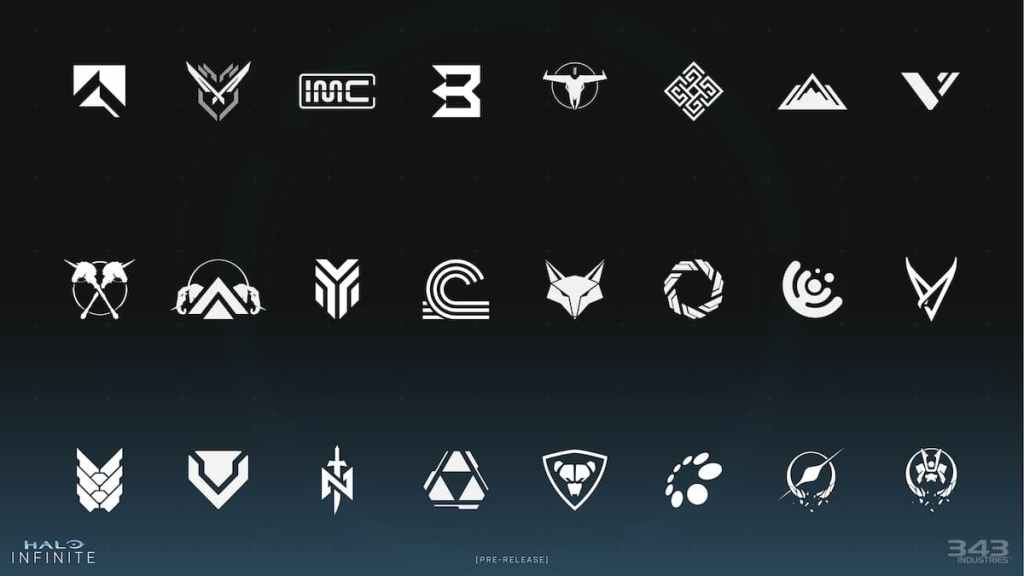 Halo Infinite Wallpapers iconography 
