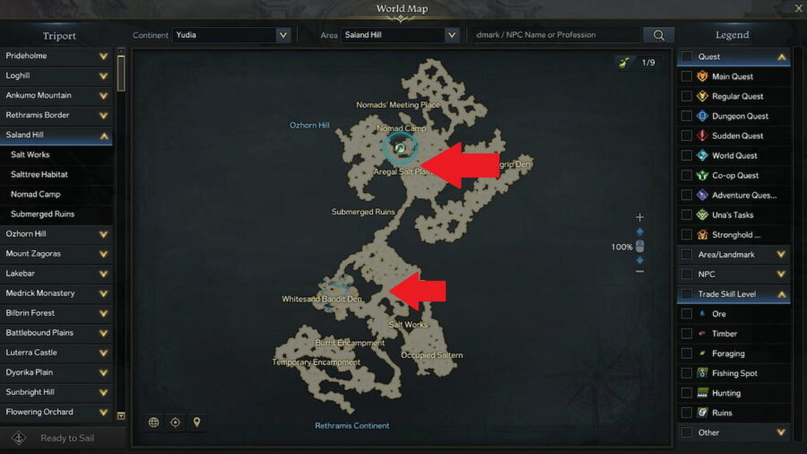 All Vista Locations in Yudia in Lost Ark Pro Game Guides