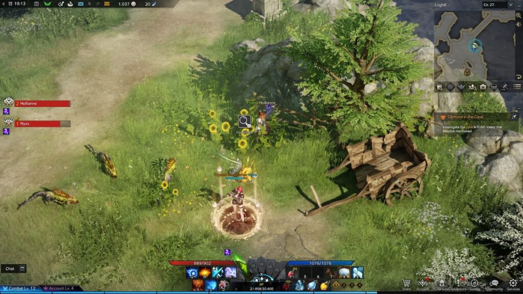 Where to find Sunflowers for My Love in Lost Ark Hidden Story Pro