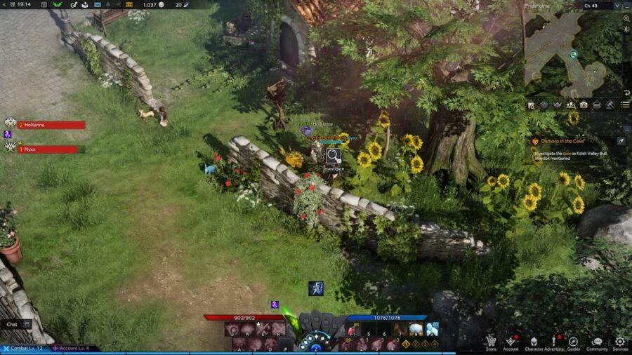 Where to find Sunflowers for My Love in Lost Ark Hidden Story Pro