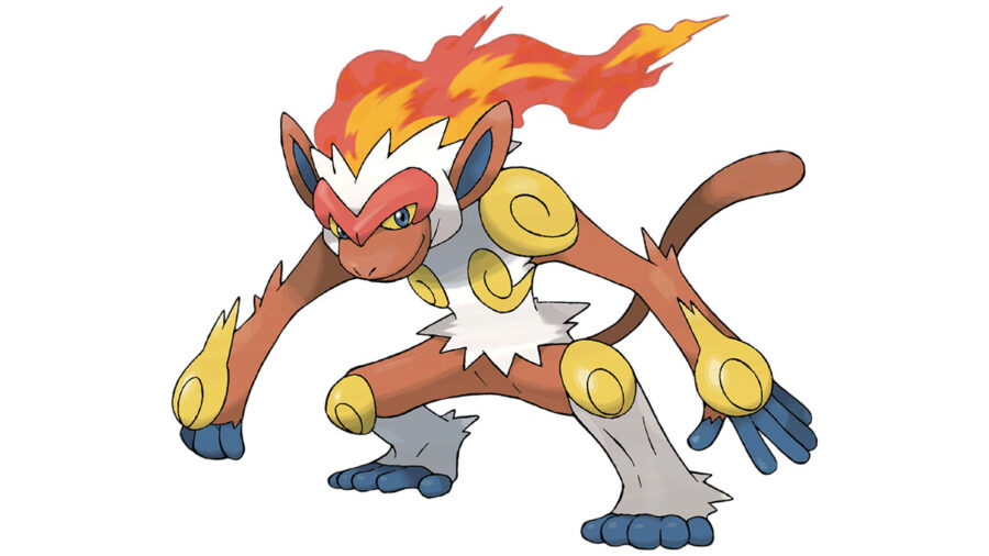 Pokemon-best-fire-type-Infernape